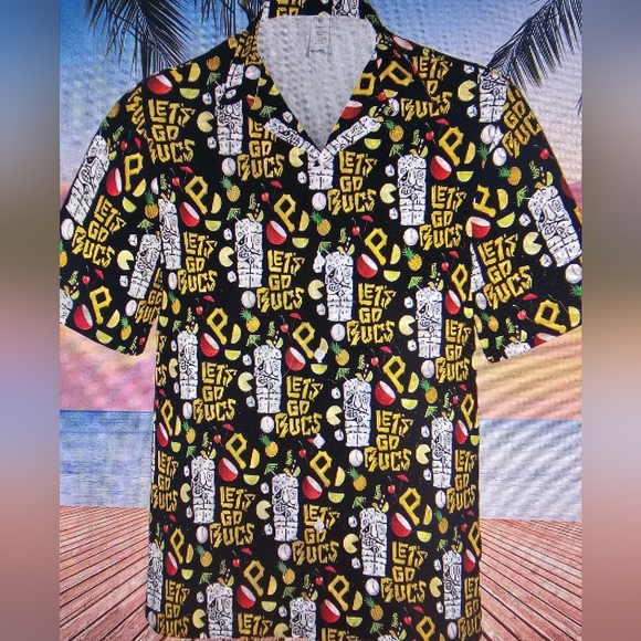 Pittsburgh Pirates Hawaiian Shirt 2024 Giveaway Adult Size Small New in Package - Picture 1 of 5